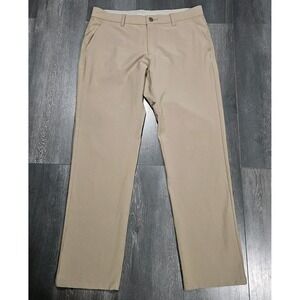 Free Fly Nomad Stretch Pants Men 36x32 Brown Performance Golf Preppy City Chino